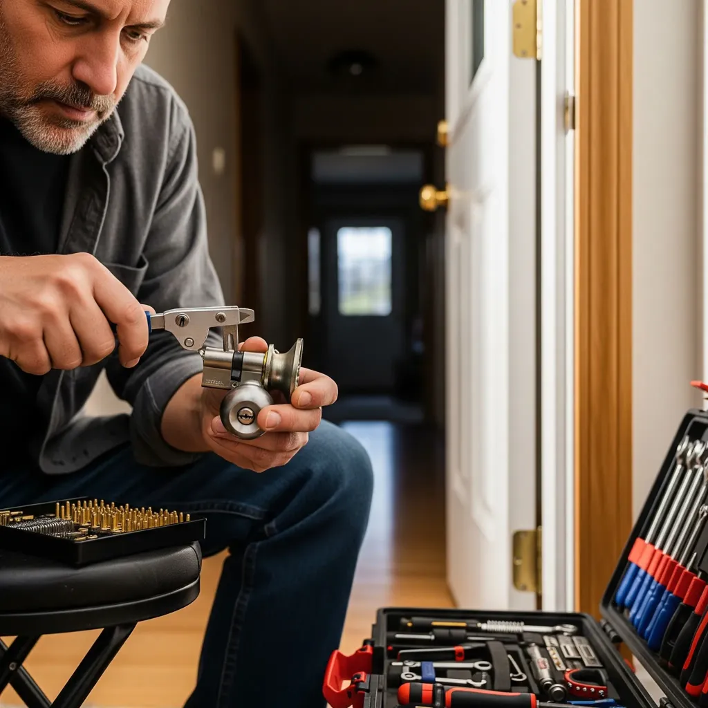 Secure your home with our professional Doorknob Rekeying service. Our expert locksmiths provide fast and reliable solutions.