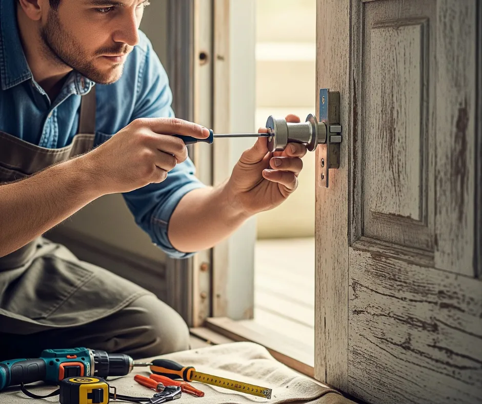 Expert Entry Knob Lock Installation for your home or business. Our professional locksmiths ensure a secure and perfect fit.